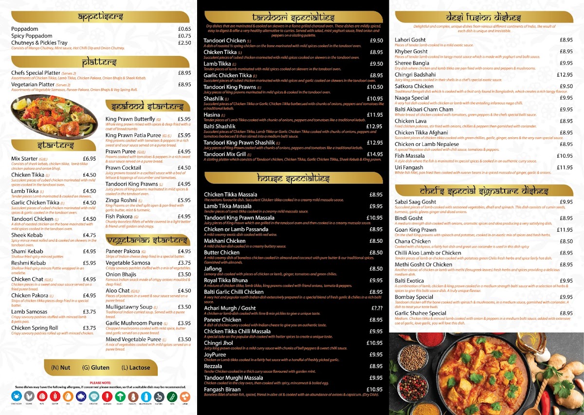 Menu The Jheel-2