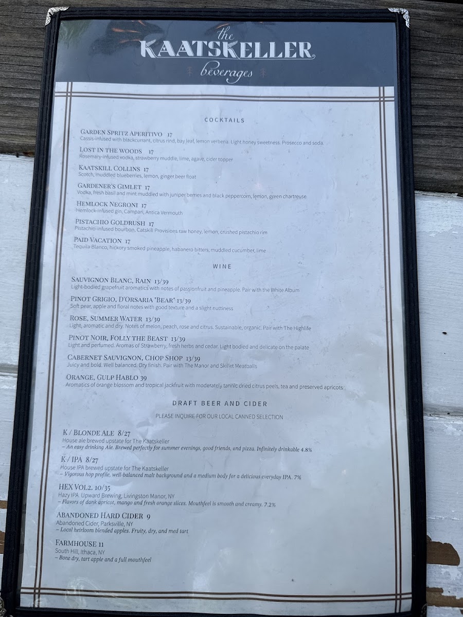 Menu The Kaatskeller-4