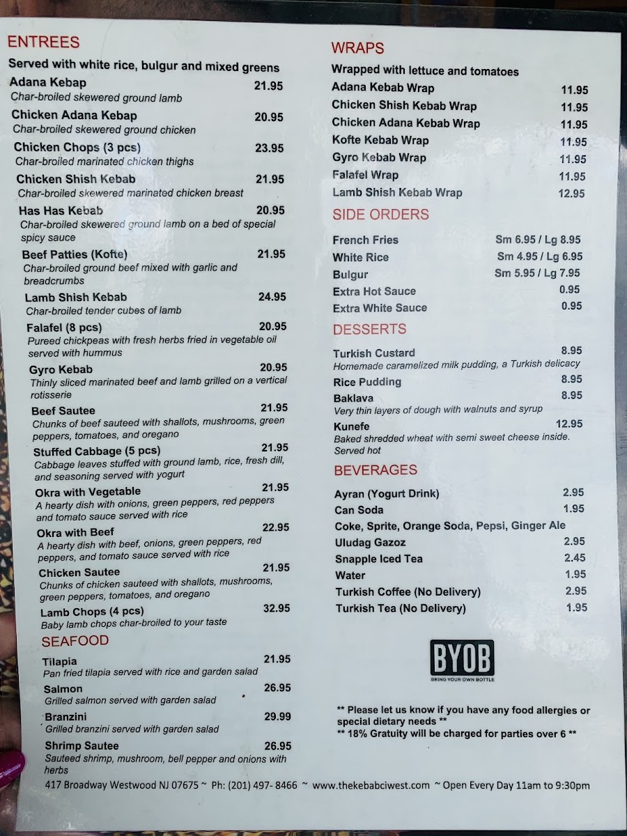 Menu The Kebabci West-3