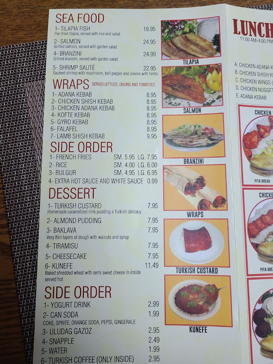 Menu The Kebabci West-7