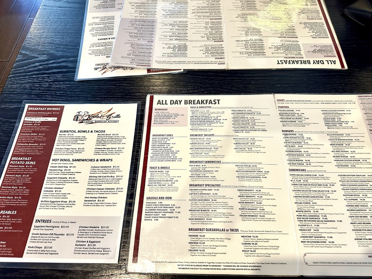 Menu The Kettle & Grille-2