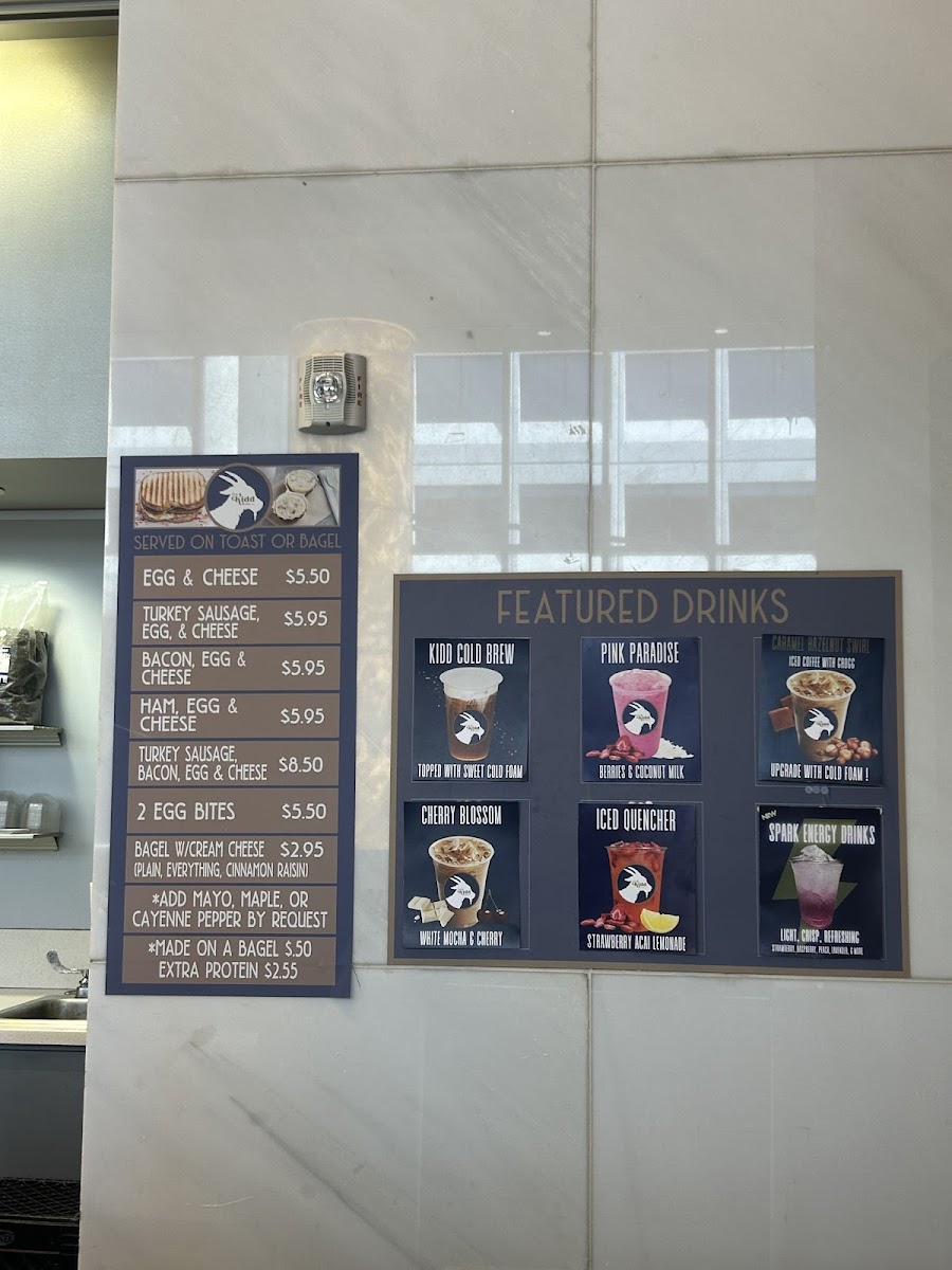 Menu The Kidd Coffee Co.-1