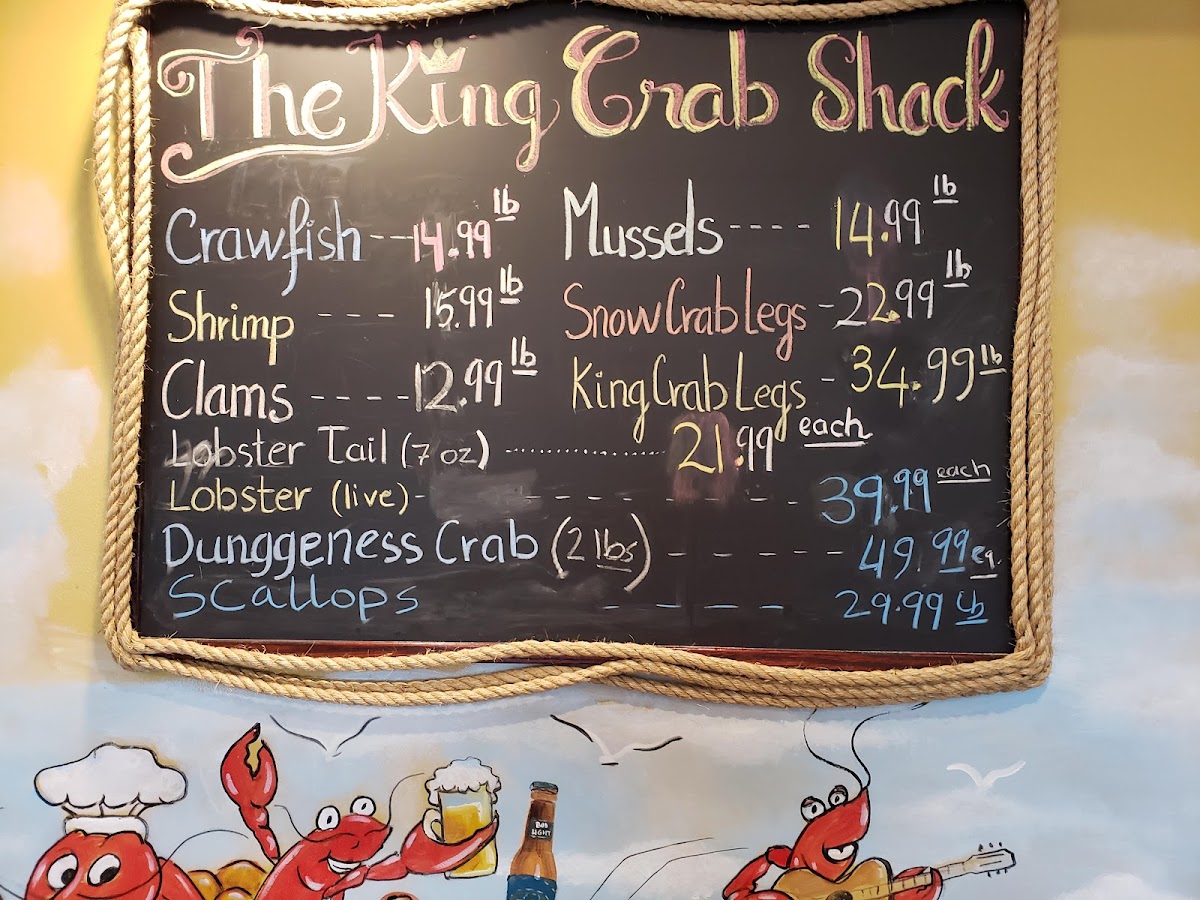 Menu The King Crab Shack | Southpoint-8