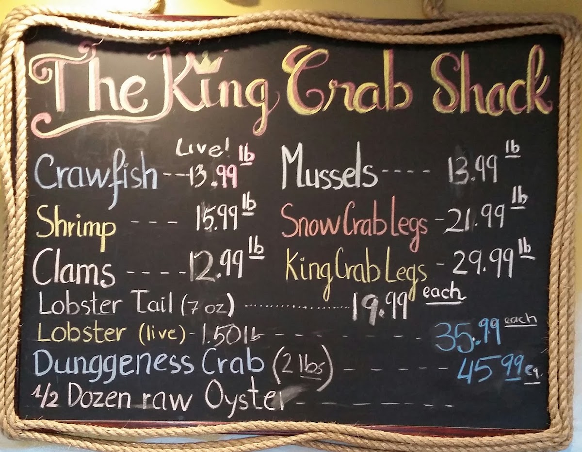 Menu The King Crab Shack | Southpoint-9