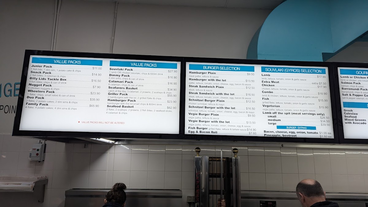 Menu The Kingfisher Blue-10