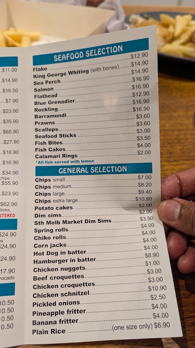 Menu The Kingfisher Blue-3
