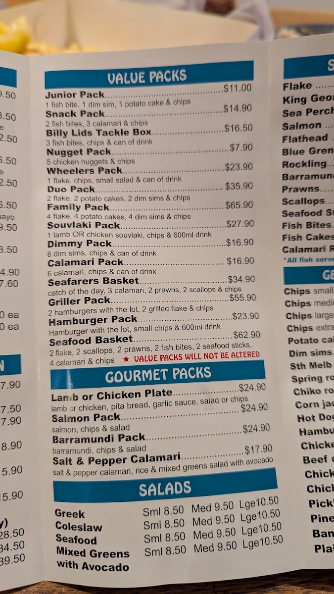 Menu The Kingfisher Blue-4