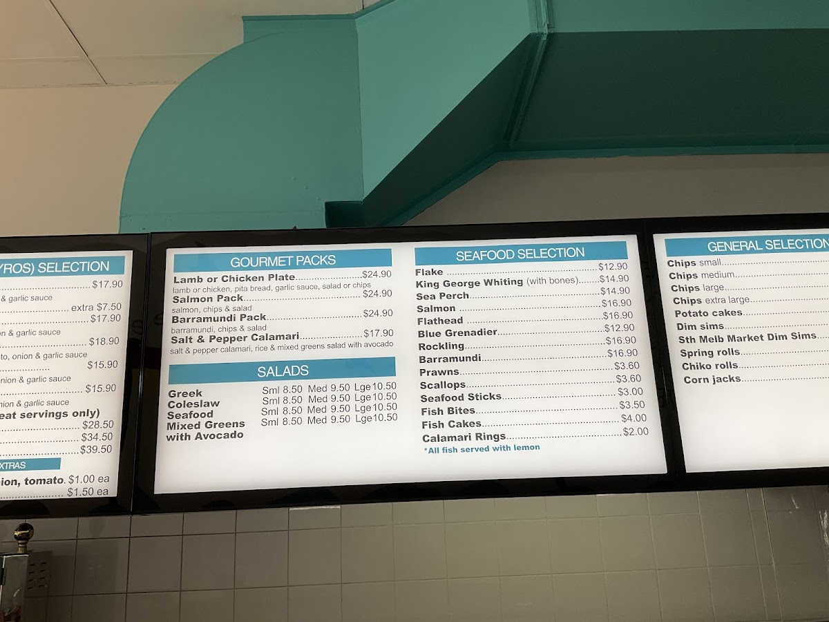Menu The Kingfisher Blue-8