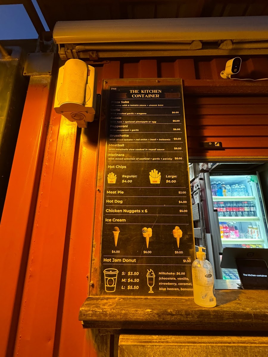 Menu The Kitchen Container-6