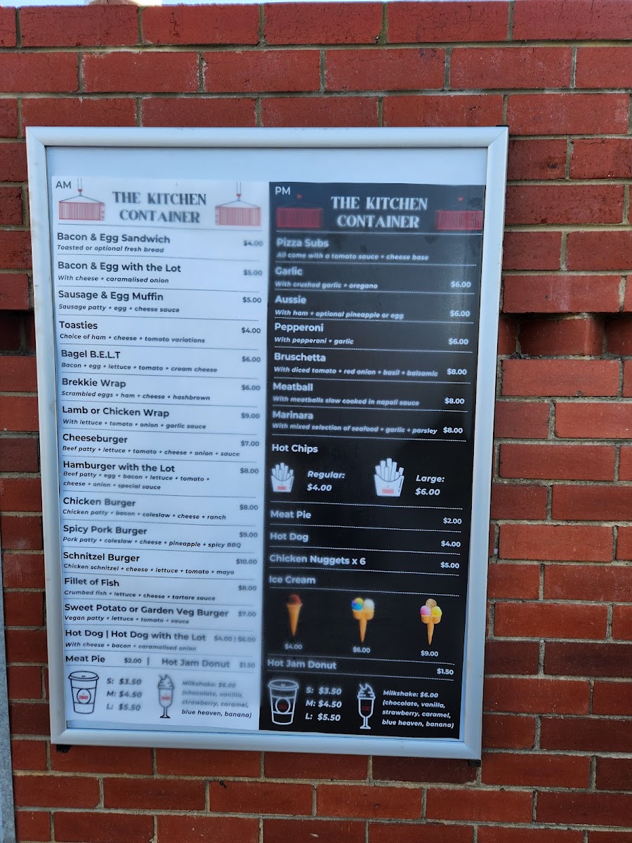 Menu The Kitchen Container-7