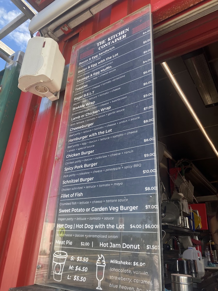Menu The Kitchen Container-8