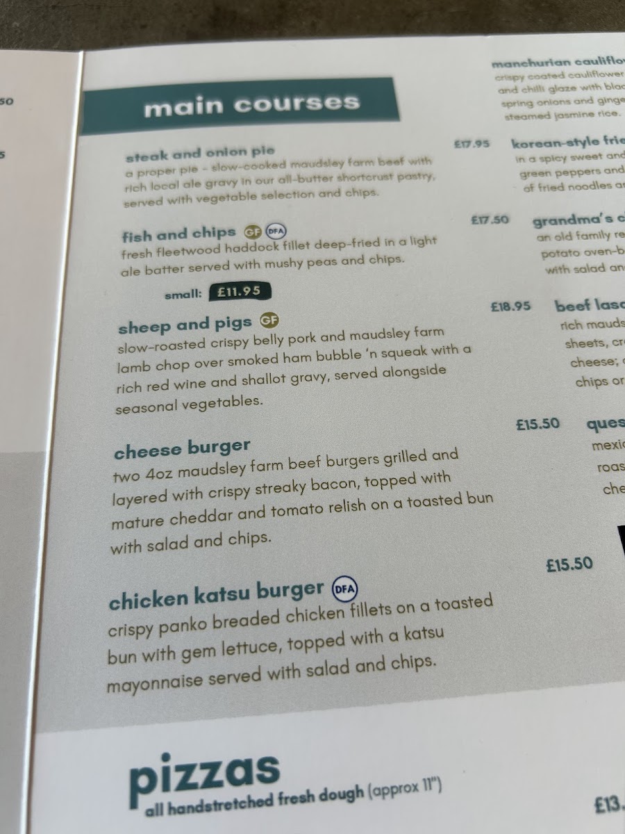 Menu The Knights Table-6