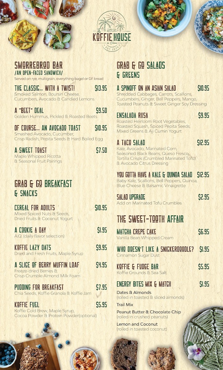 Menu The Koffie House-2
