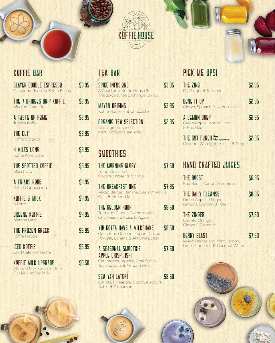 Menu The Koffie House-3