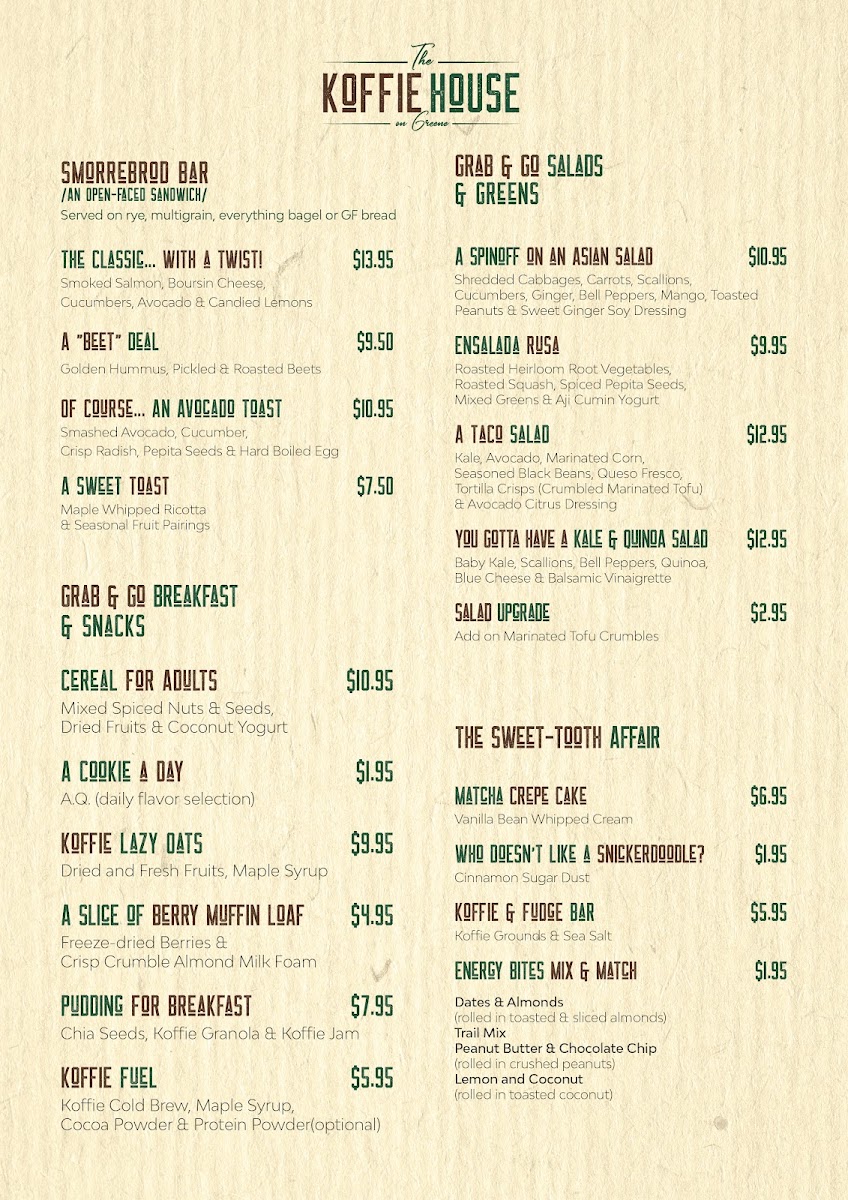 Menu The Koffie House-5