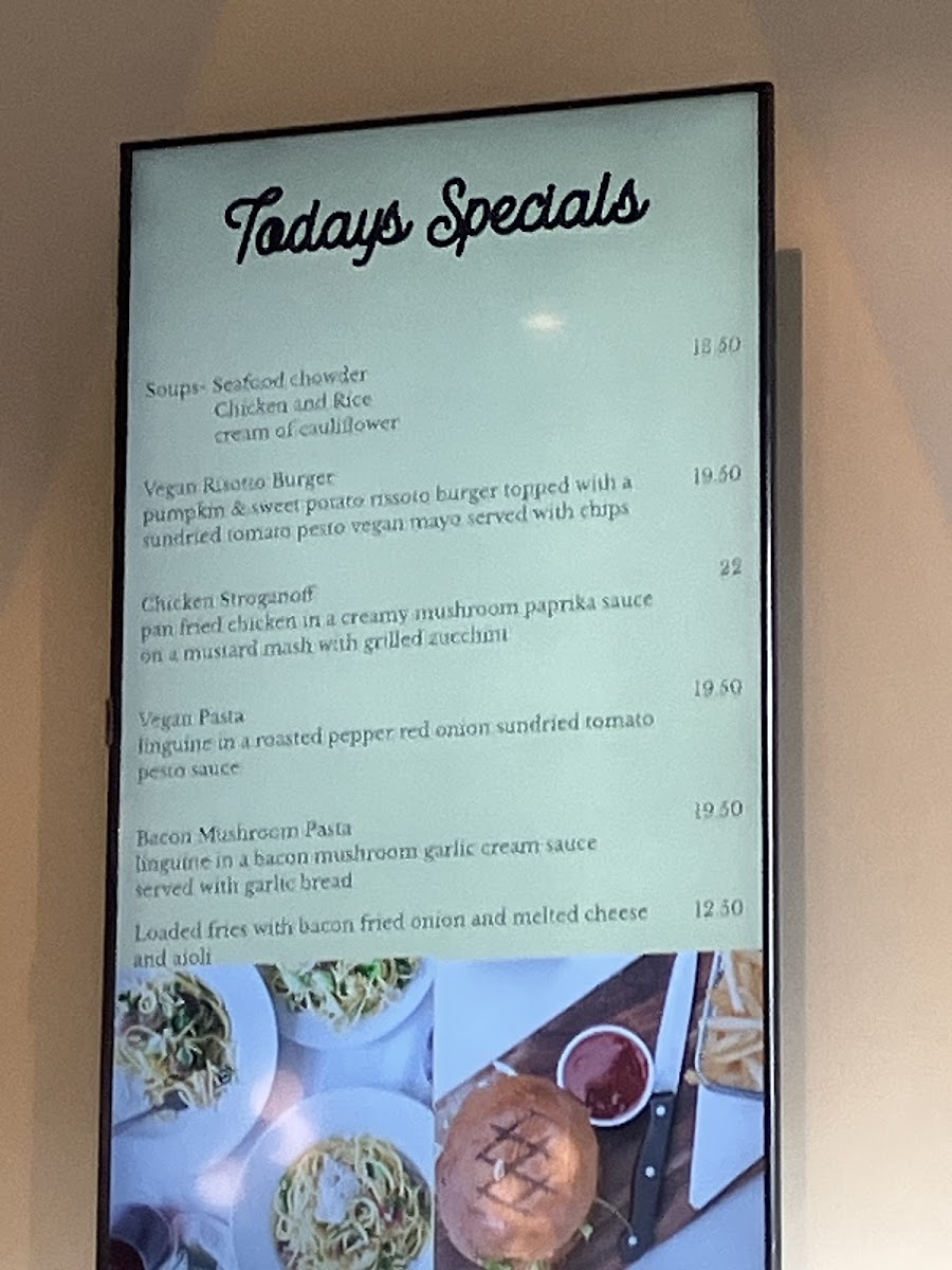 Menu The Laughing Lark Cafe-10