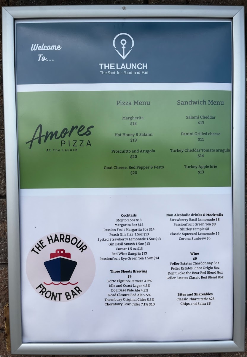 Menu The Launch-1