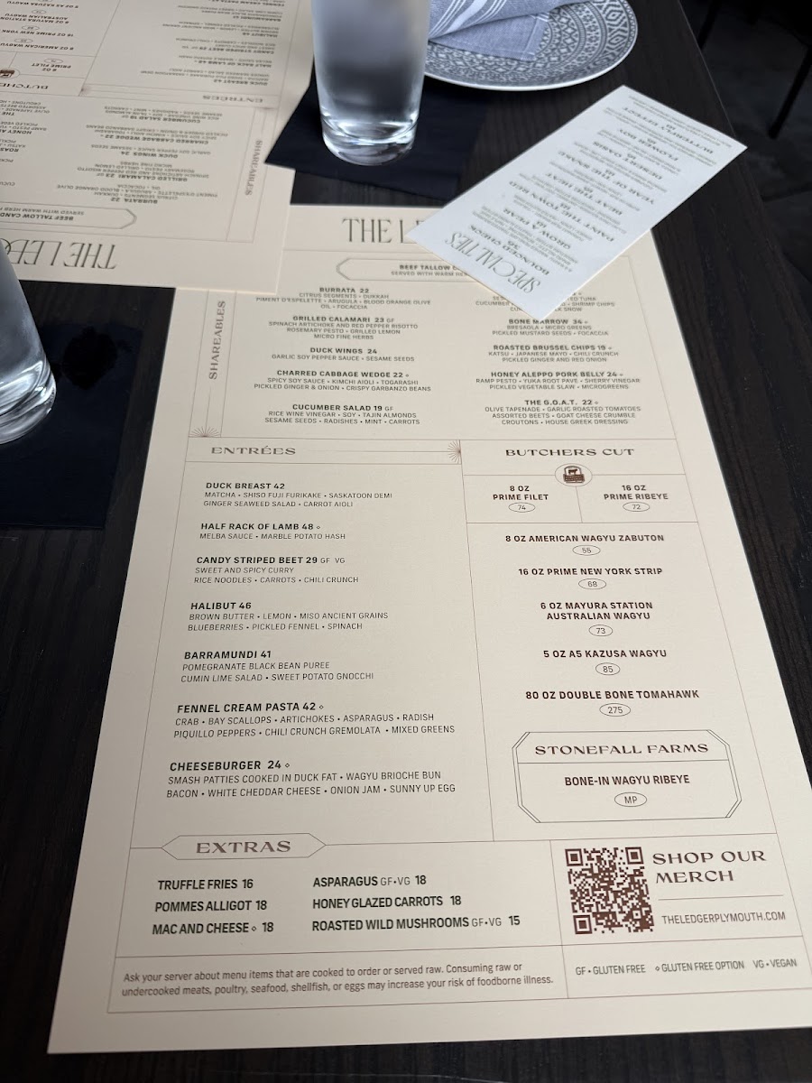 Menu The Ledger-6