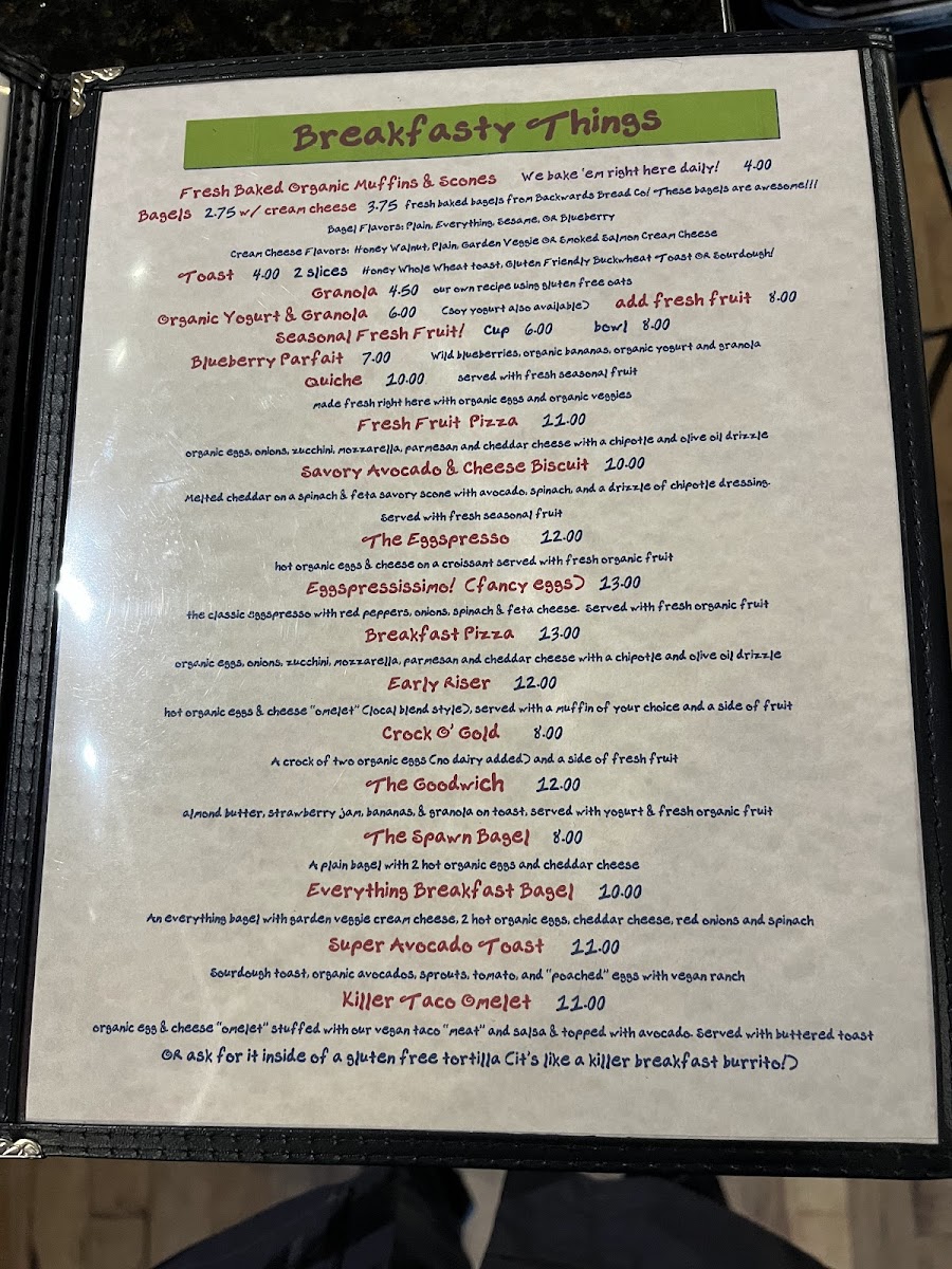 Menu The Local Blend-4