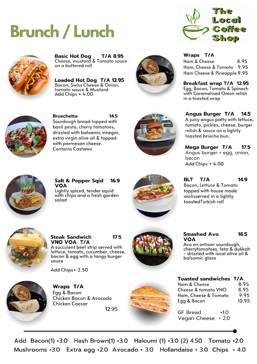 Menu The Local Coffee Shop-2