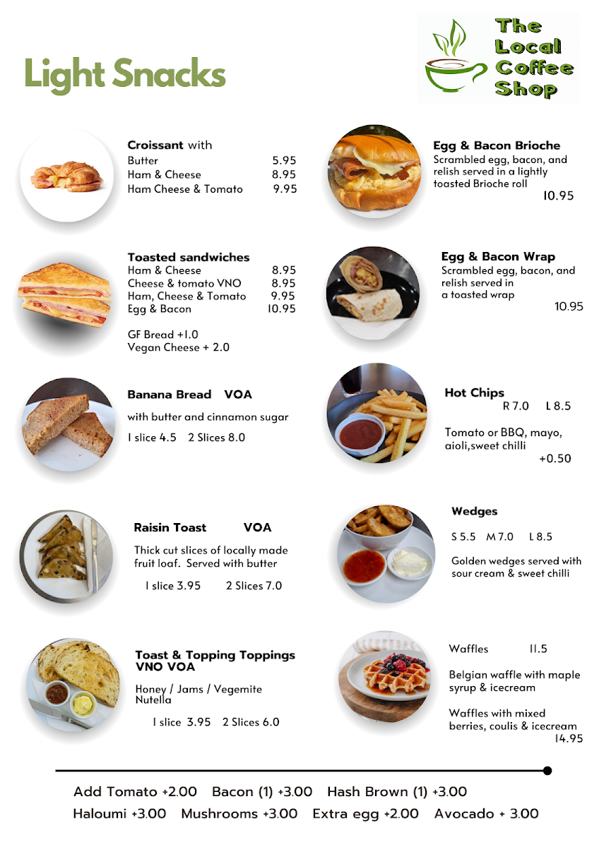 Menu The Local Coffee Shop-3