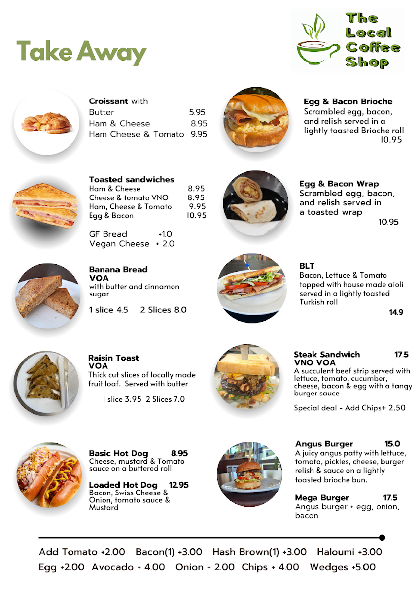 Menu The Local Coffee Shop-4
