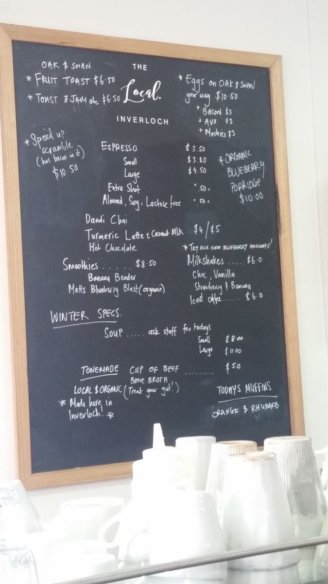 Menu The Local Inverloch-3