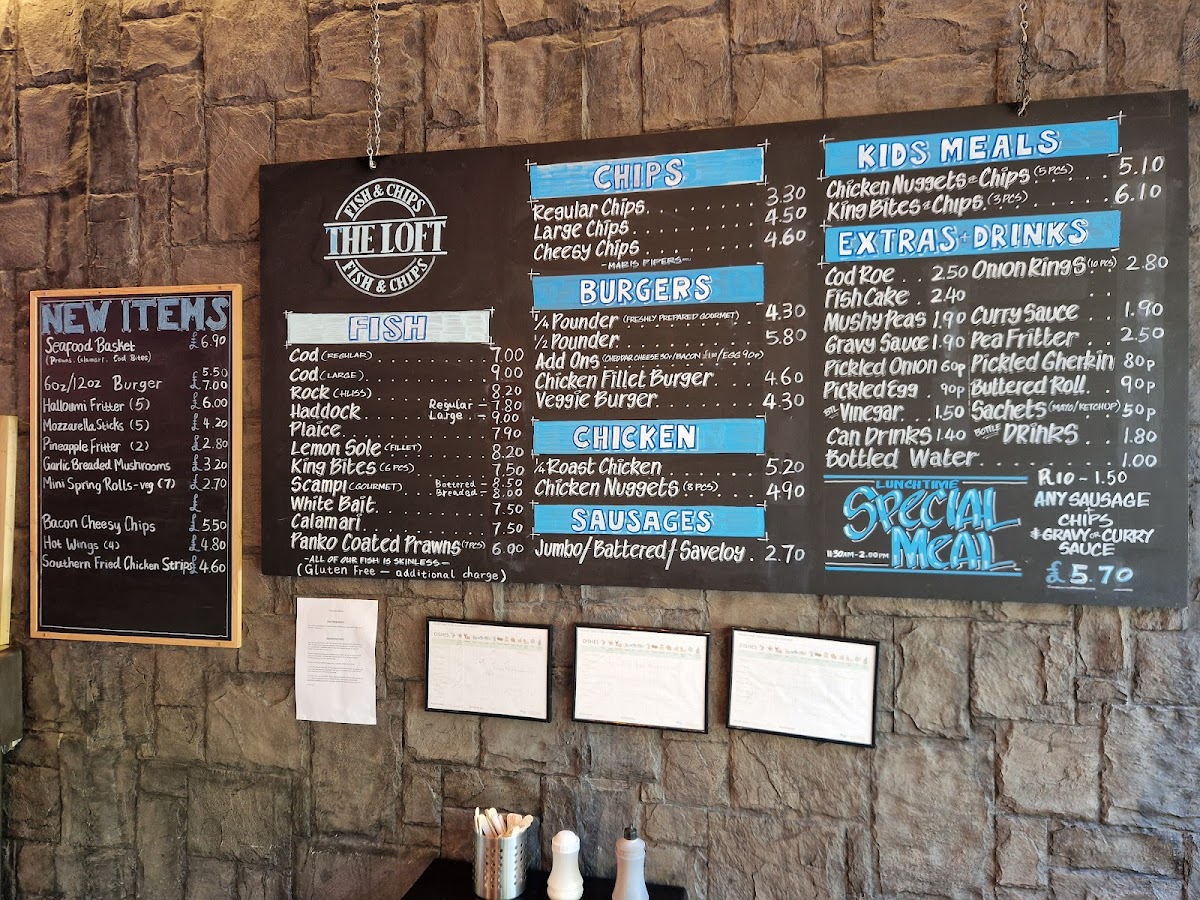 Menu The Loft Fish & Chips-5