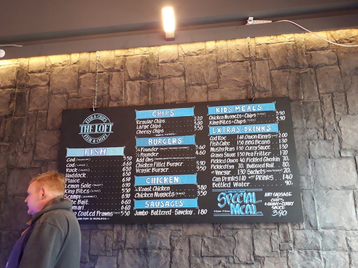 Menu The Loft Fish & Chips-8
