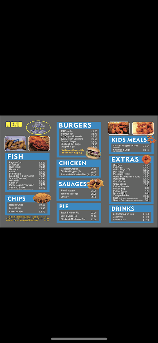 Menu The Loft Fish & Chips-9