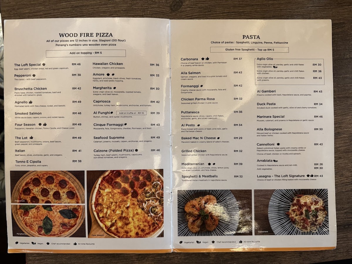 Menu The Loft - Love Lane-3
