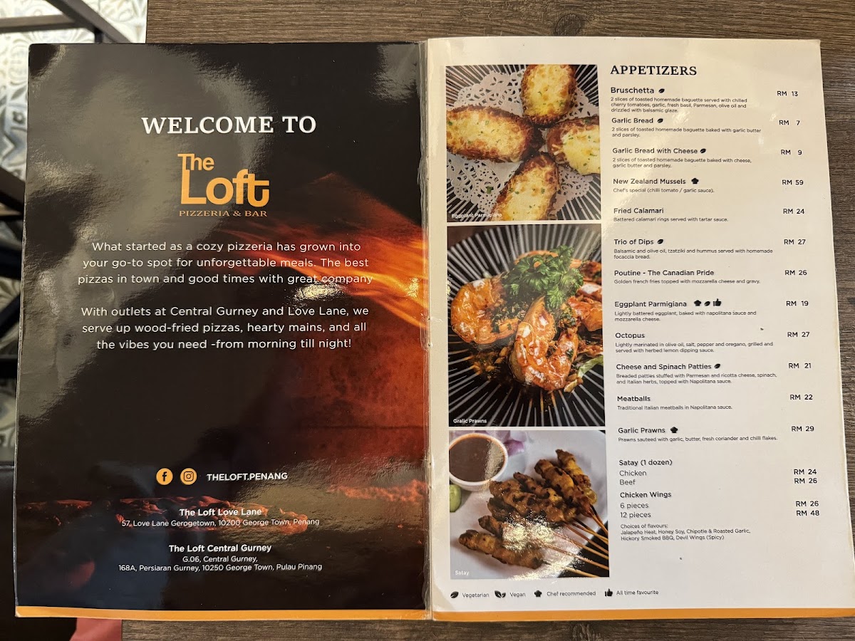 Menu The Loft - Love Lane-4