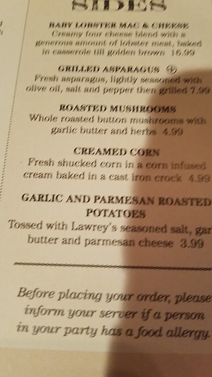 Menu The Loft Restaurant & Pub-9