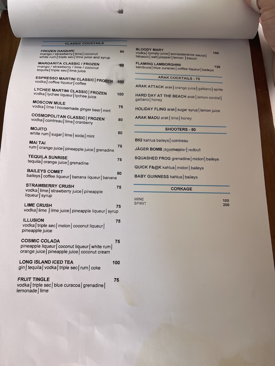 Menu The Lokal 80361-7