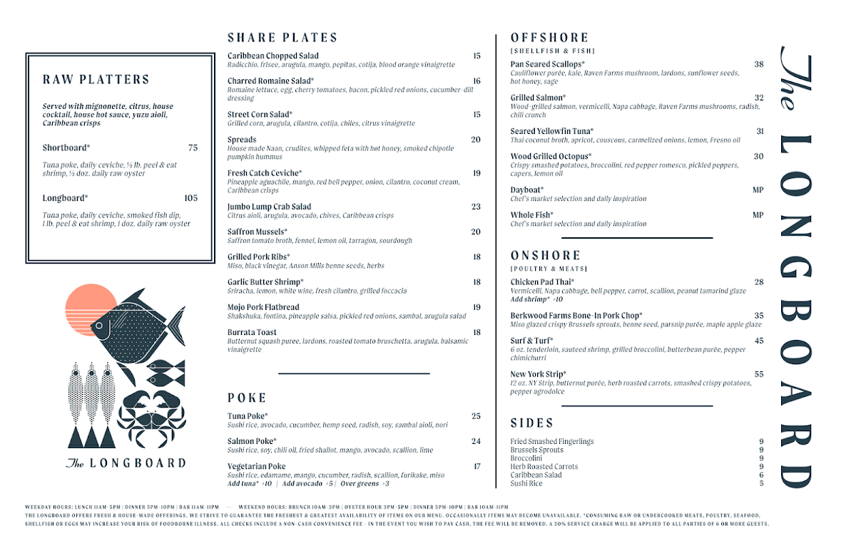 Menu The Longboard-2