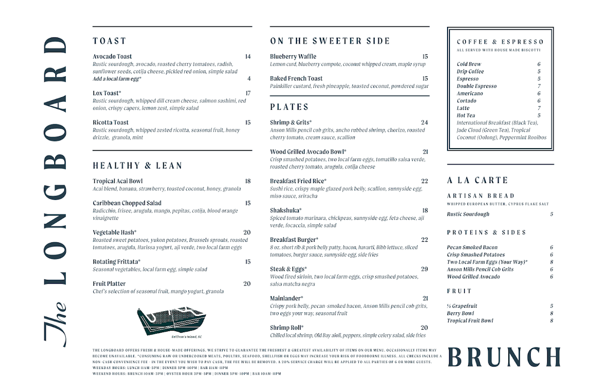 Menu The Longboard-4