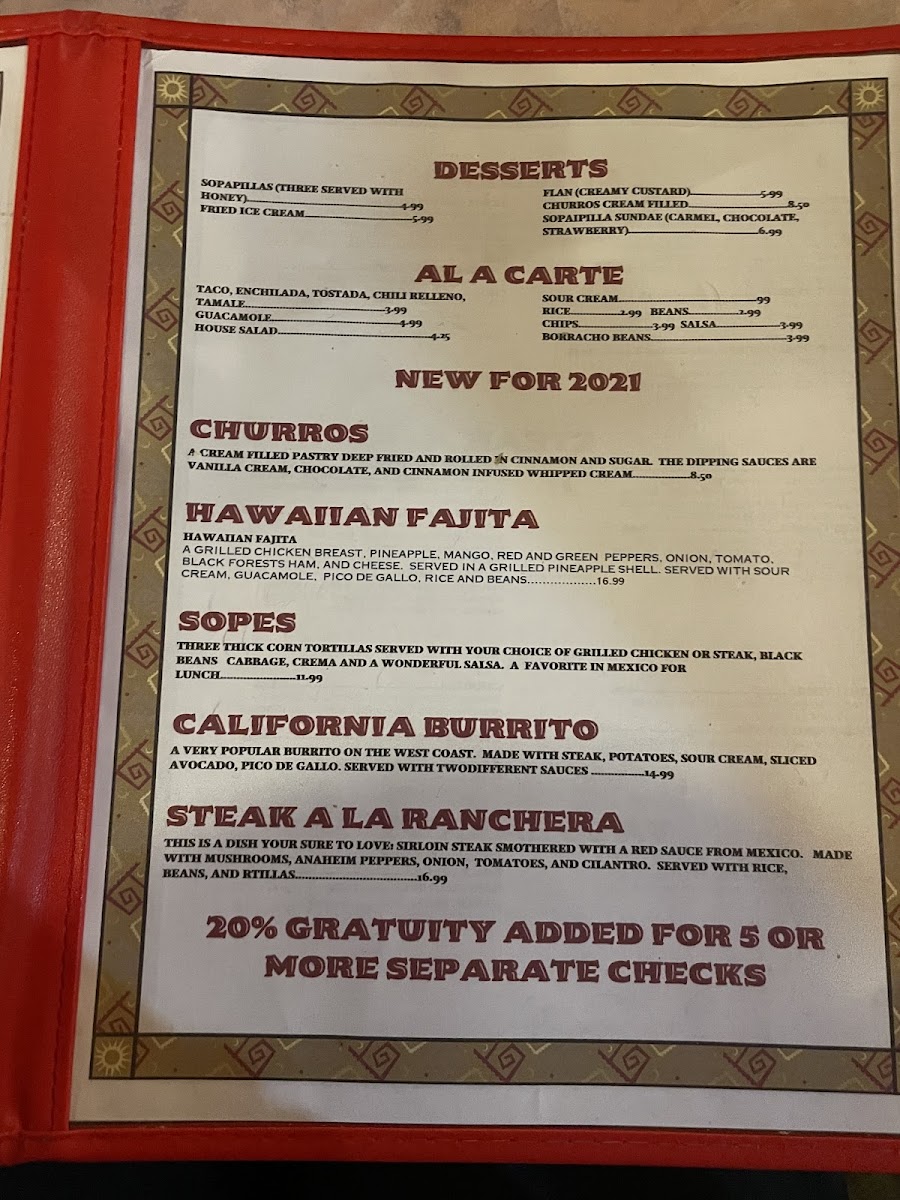 Menu The Loop-10