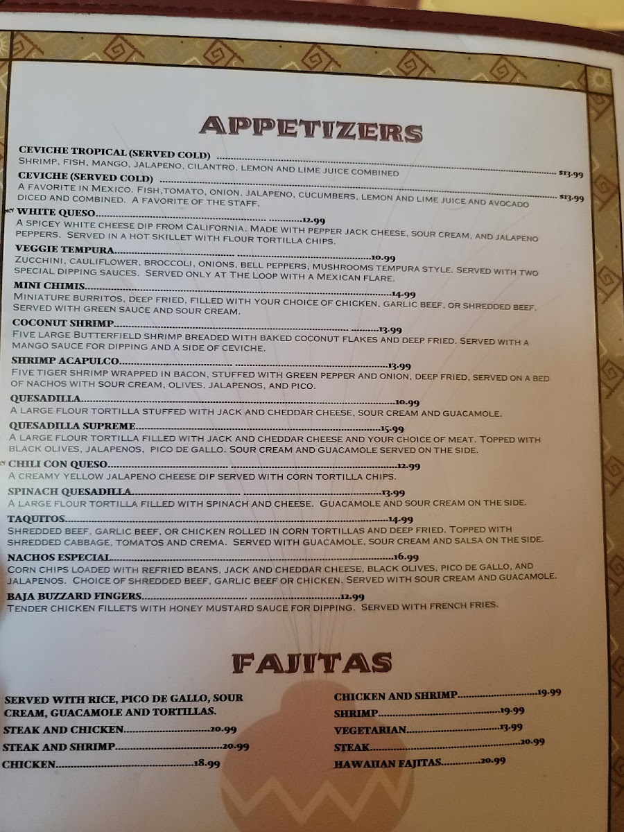 Menu The Loop-4