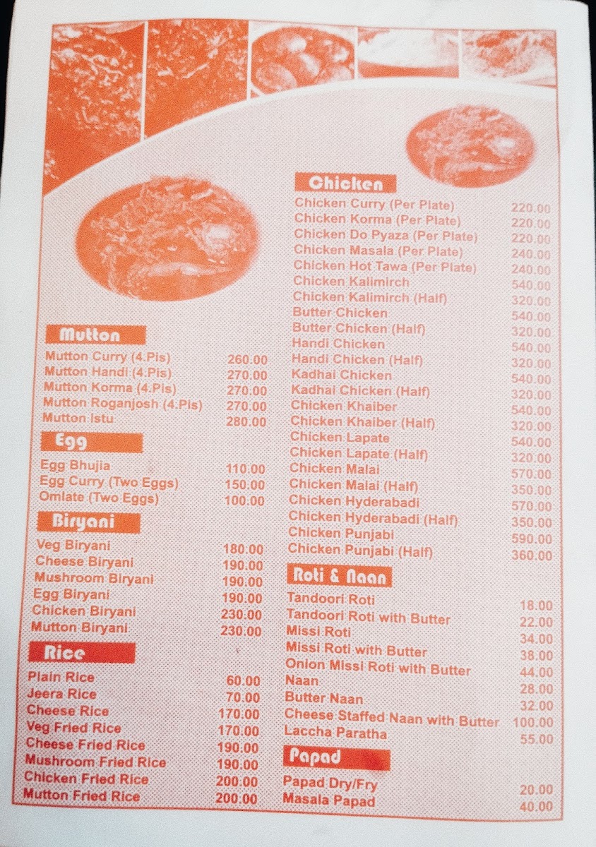 Menu The Lords Restaurant-2