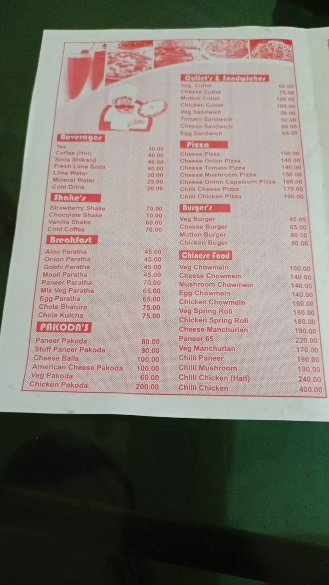 Menu The Lords Restaurant-5