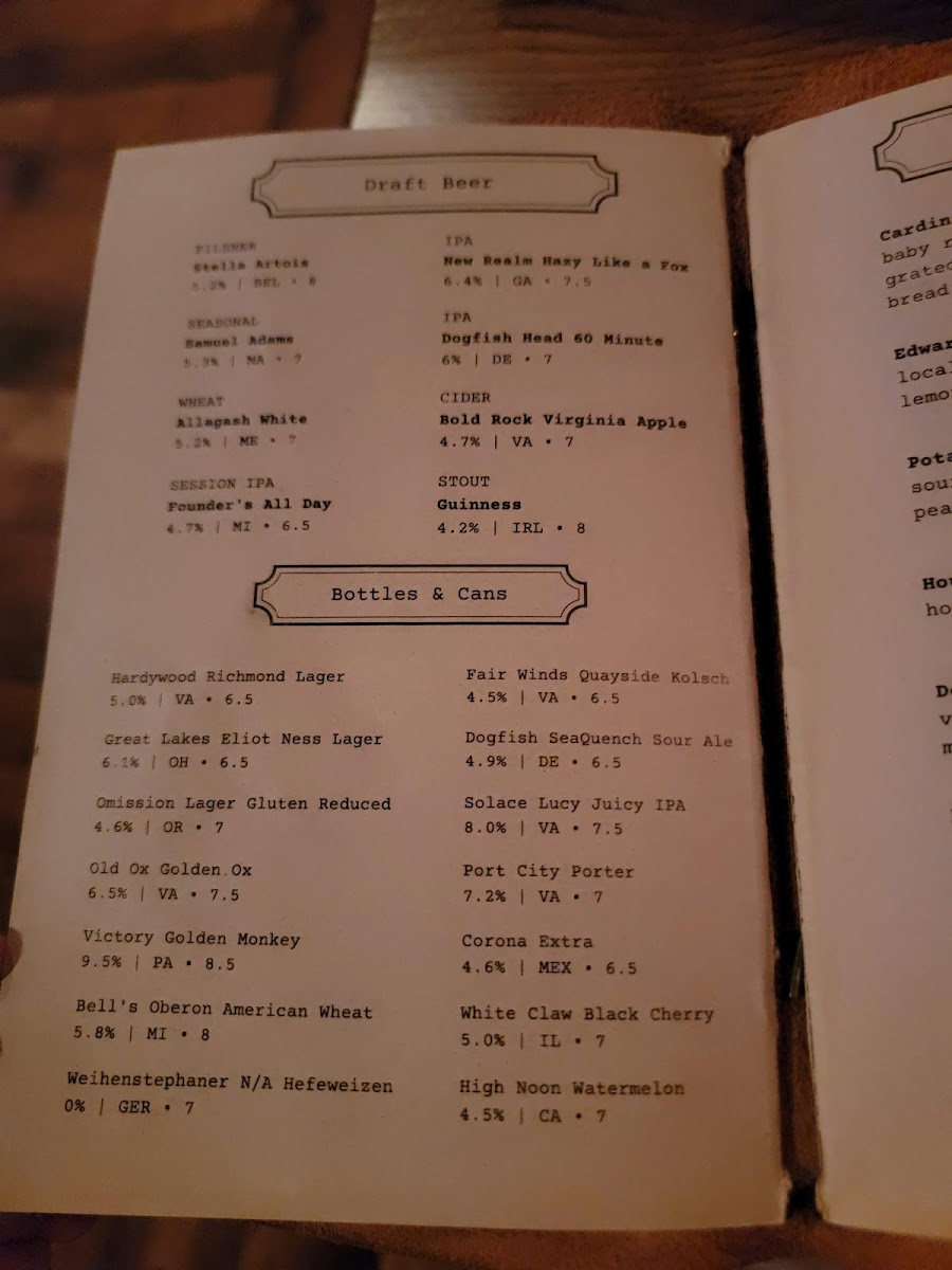 Menu The Lost Fox-5