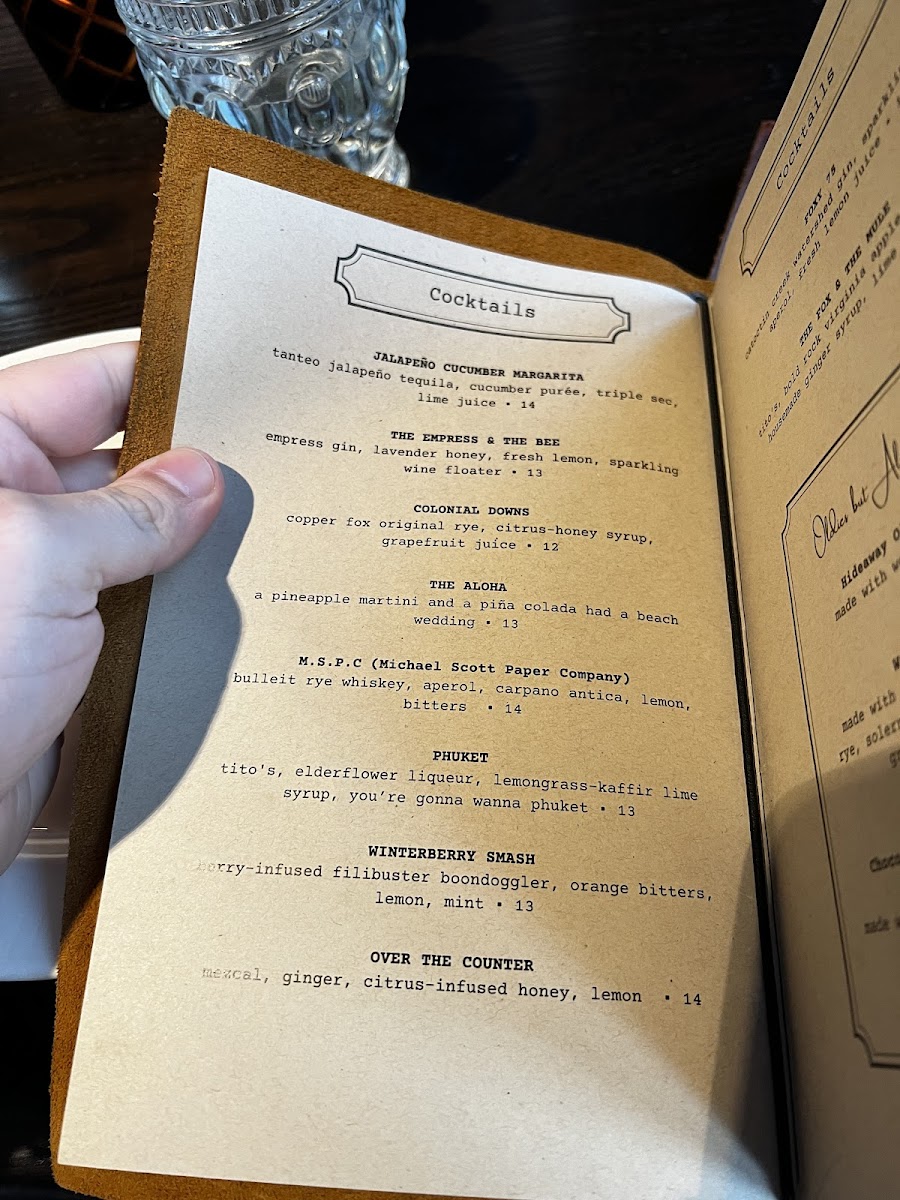 Menu The Lost Fox-6