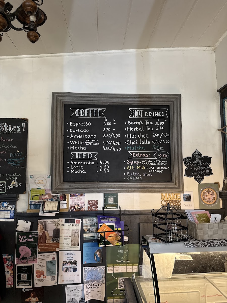 Menu The Lough Café-1