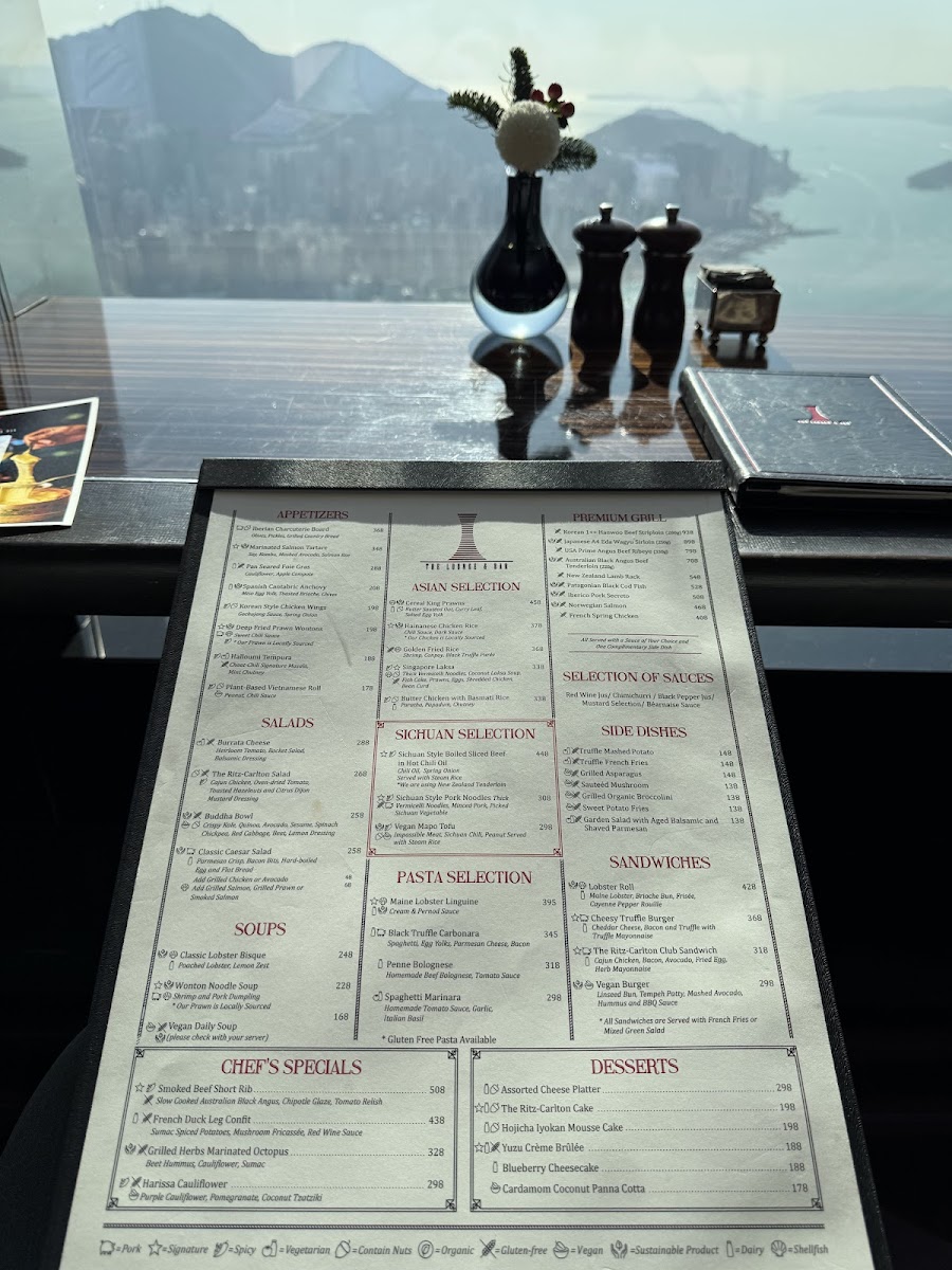 Menu The Lounge & Bar | The Ritz-Carlton, Hong Kong-6