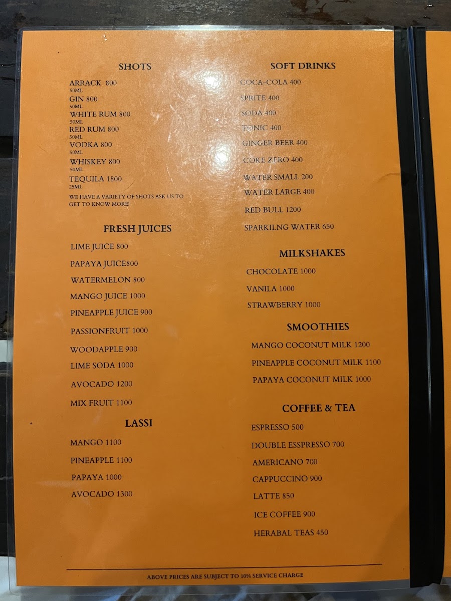 Menu The Lounge-3