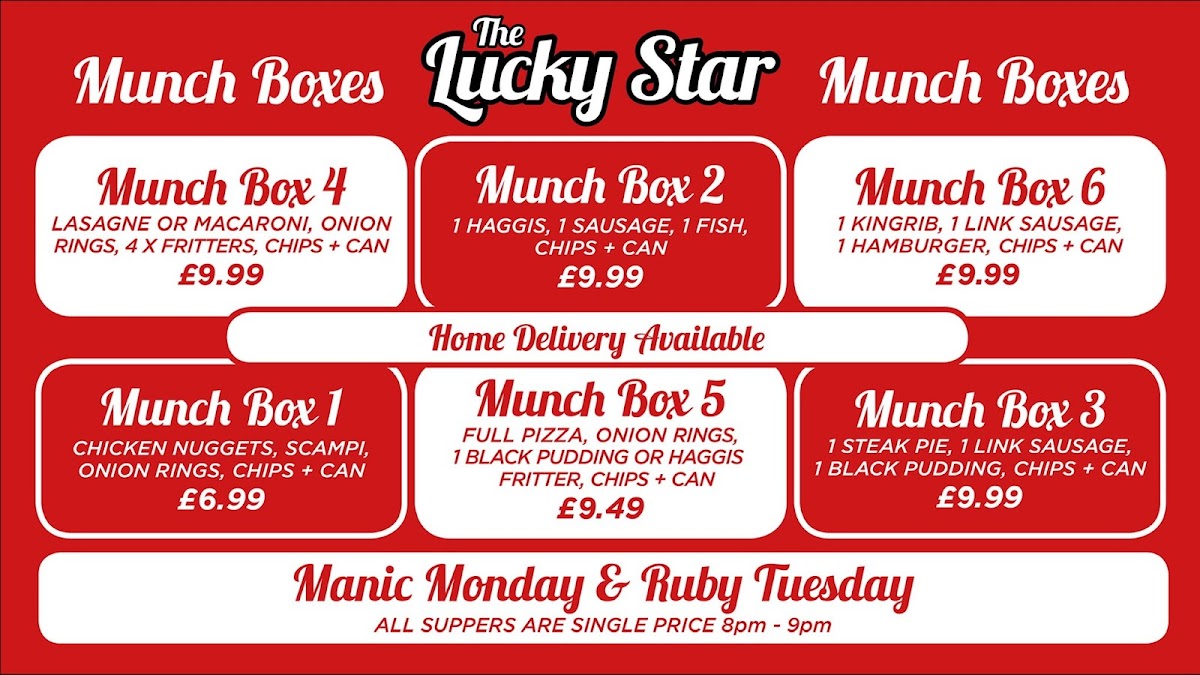 Menu The Lucky Star-2