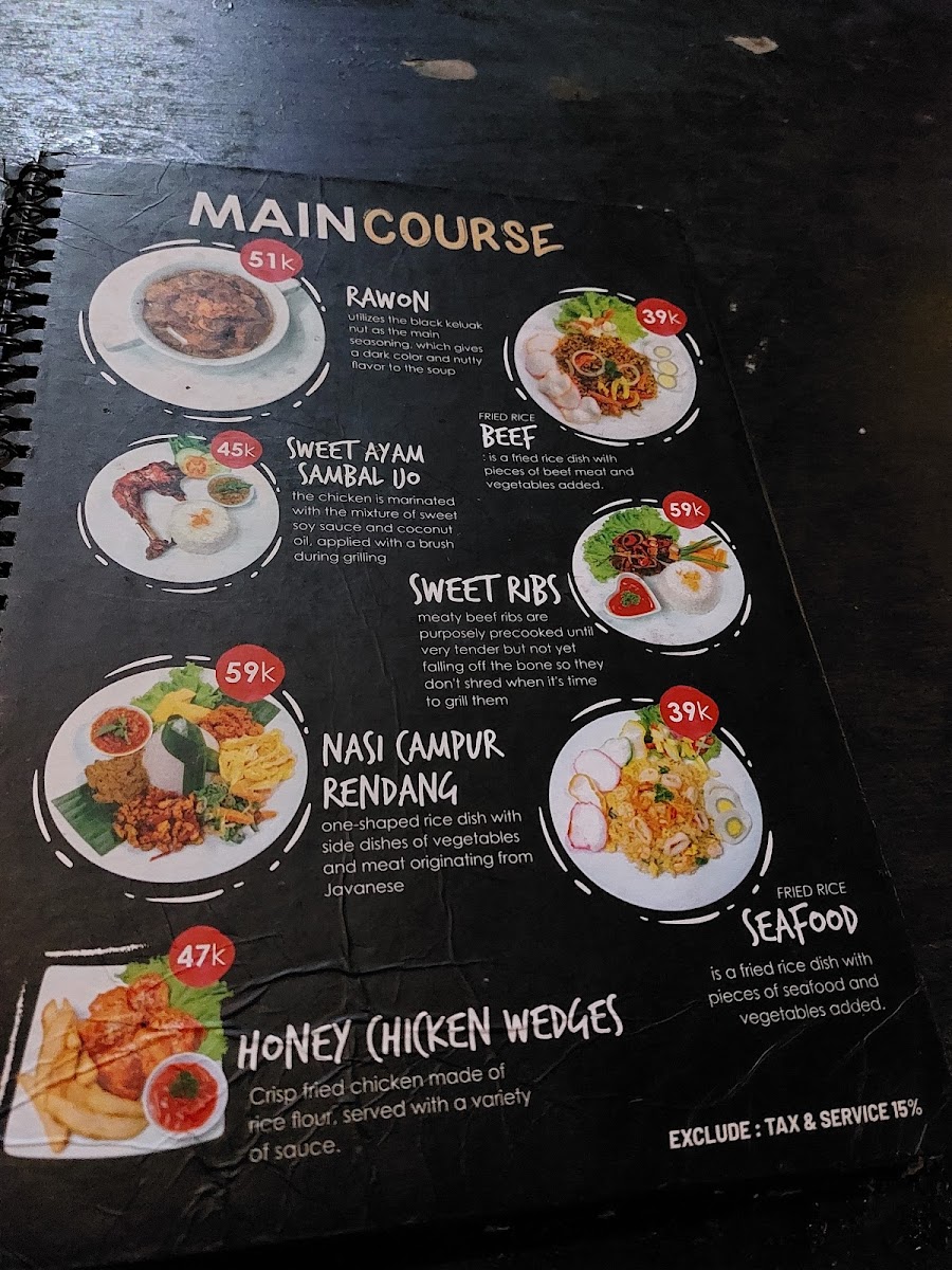 Menu The Manglung View & Resto-3