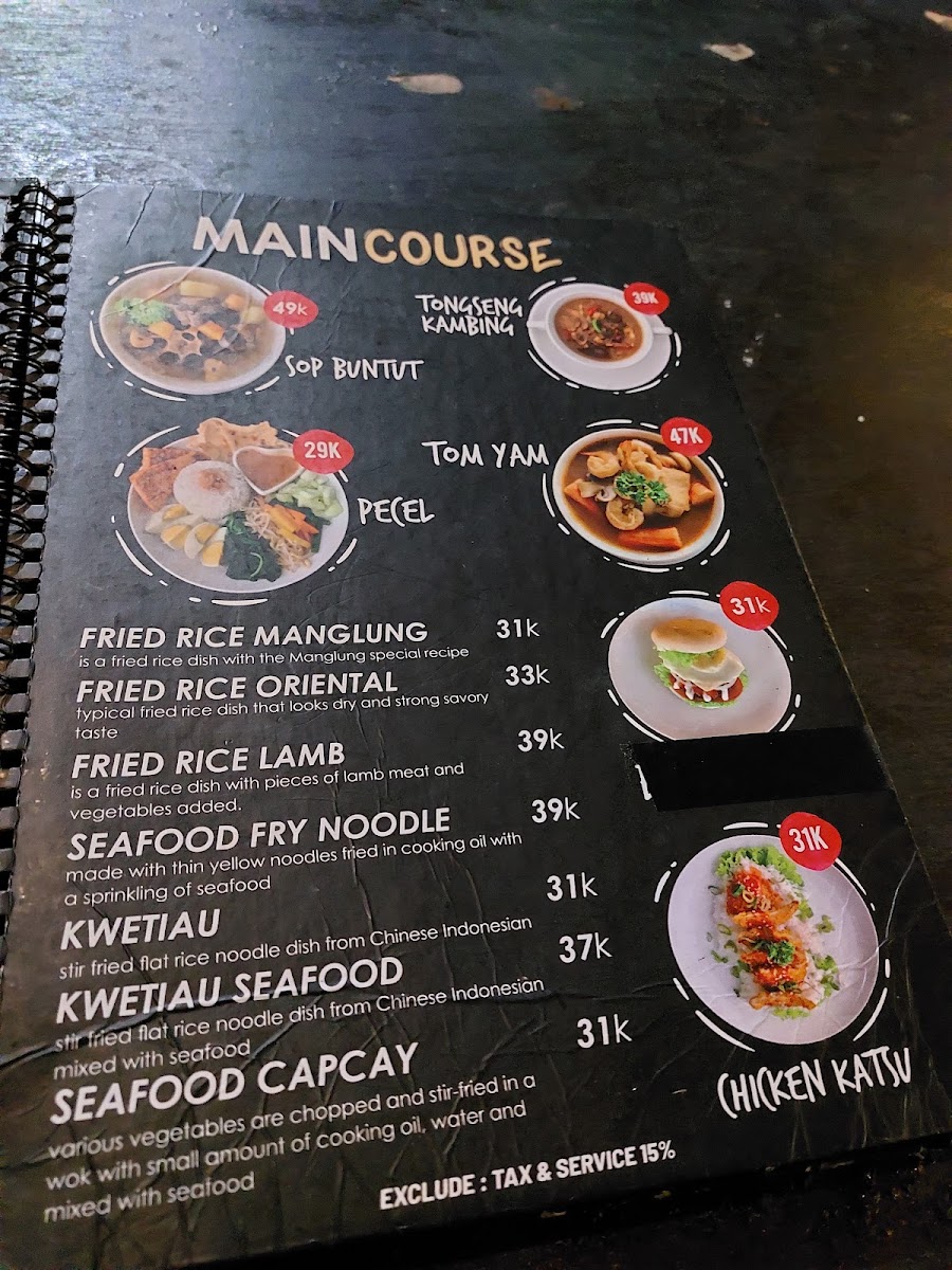 Menu The Manglung View & Resto-4