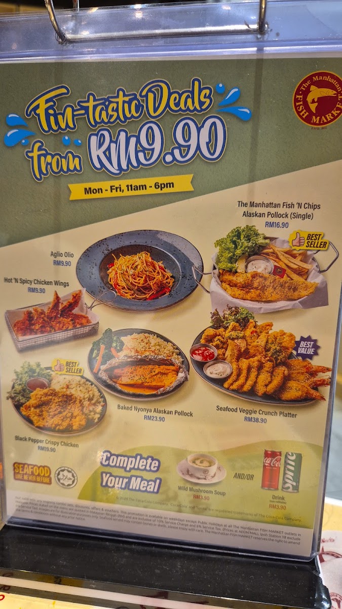 Menu The Manhattan Fish Market @ Subang Parade-2
