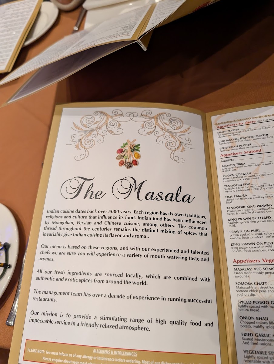 Menu The Masala-1